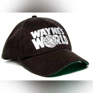 Wayne's World Embroidered Movie Hat Baseball Cap Snapback 90s SNL Comedy Retro V